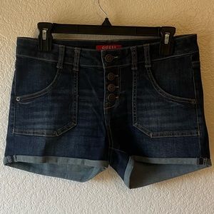 Guess Hi-rise Denim Shorts